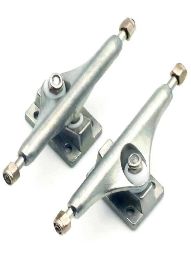 RACOFSB Fingerboard Trucks 34mm 32mm 29mm Professional Eureka 3.0 Version with Pro Bushing and Pivot Cup (34mm Silver) - Image 5